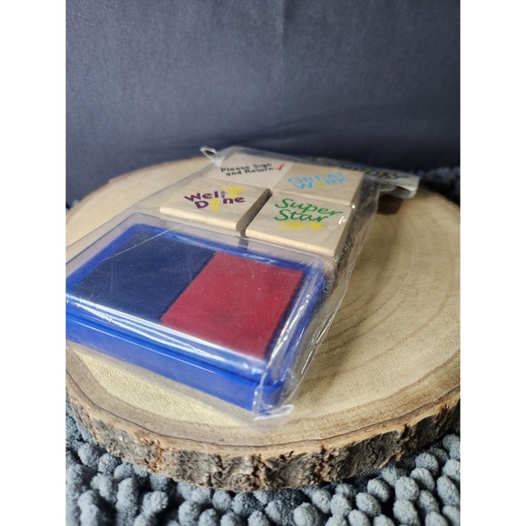 Reach For The Stars Stamps For‎ Teachers And Parents! 4 Stamps/1 Inkpad~NEW - Picture 6 of 6